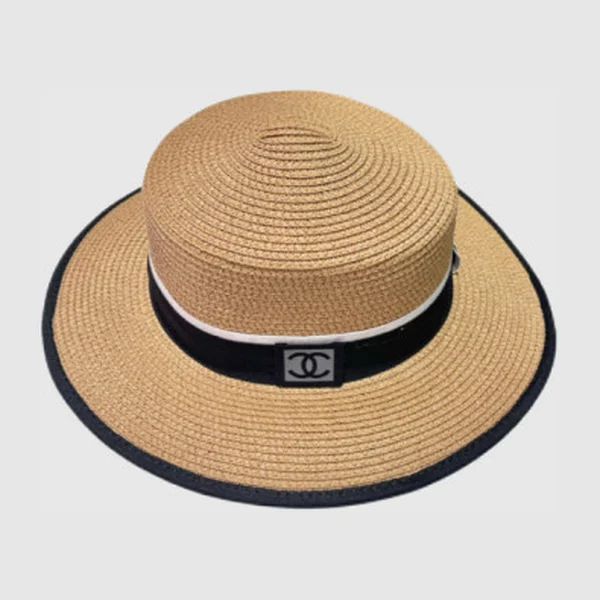 샤넬 해변 모자 플랫 캡 AA3741